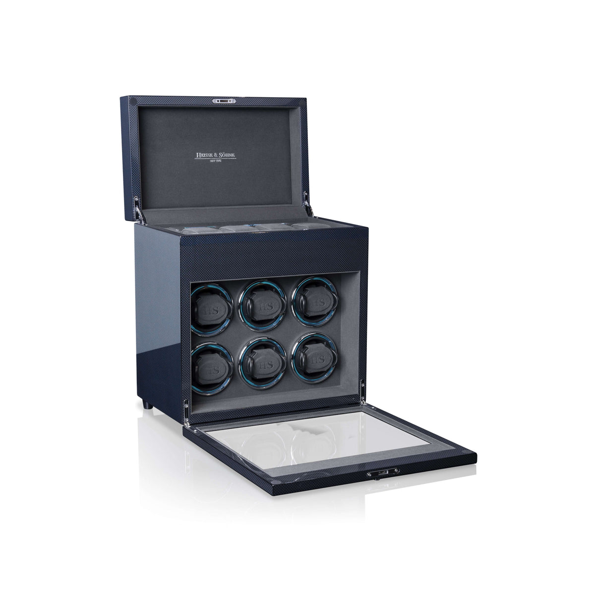 Denver Carbon 6 Watches Winder