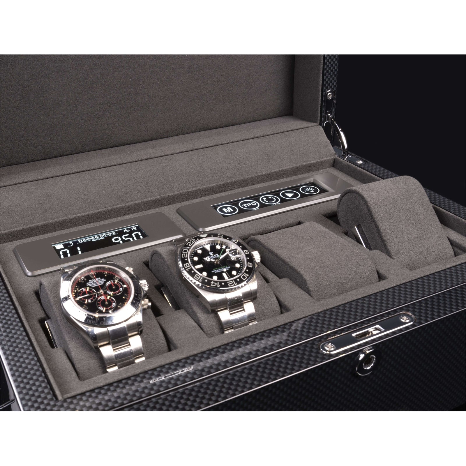 Denver Carbon 6 Watches Winder
