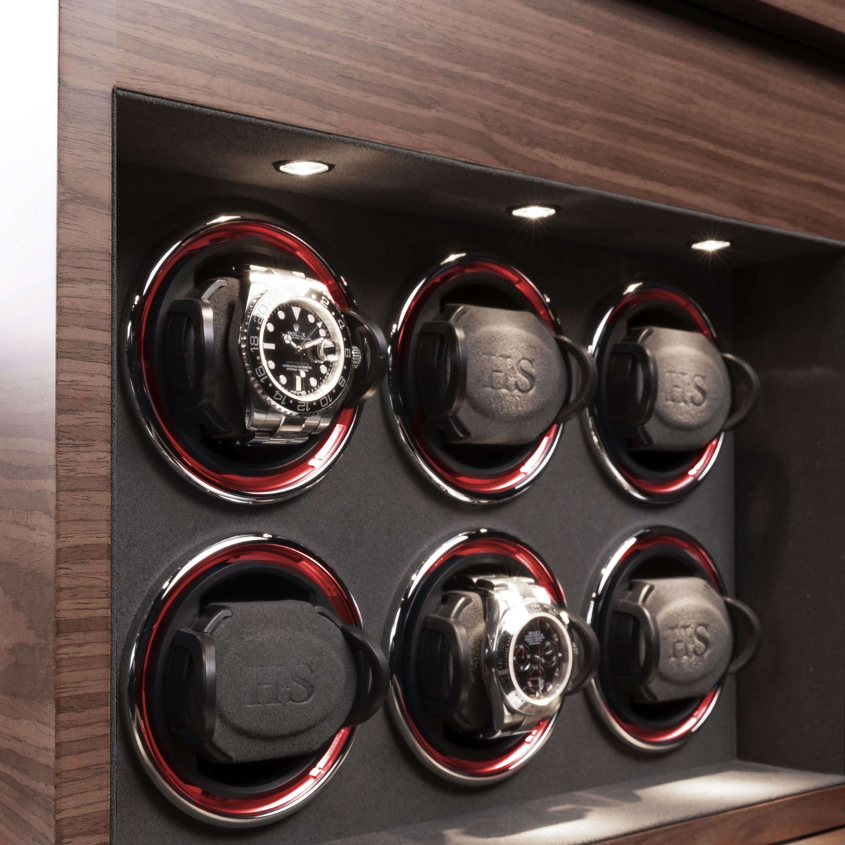 Denver Walnut 6 Watches