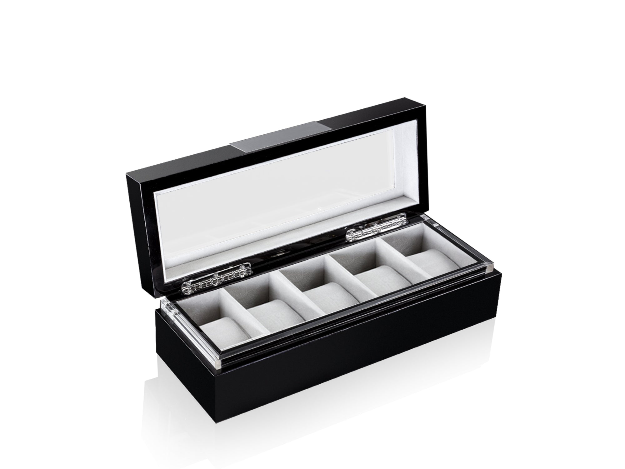 Executive 5 Watches Black & Gray Box