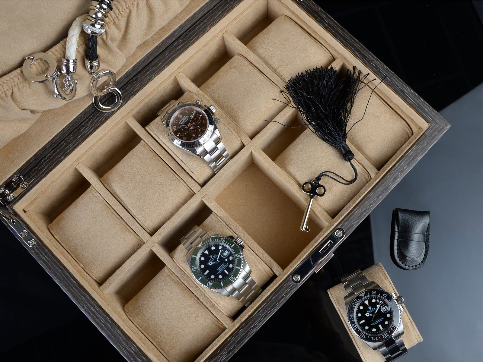 Aberdeen 10 Watches Black