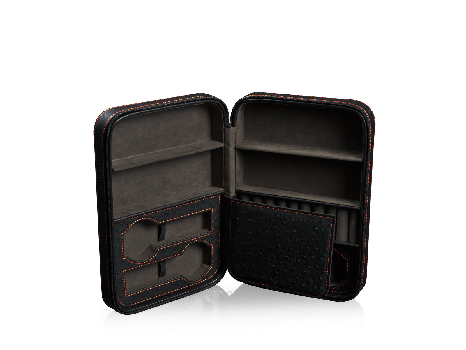 Travel Case Black & Orange