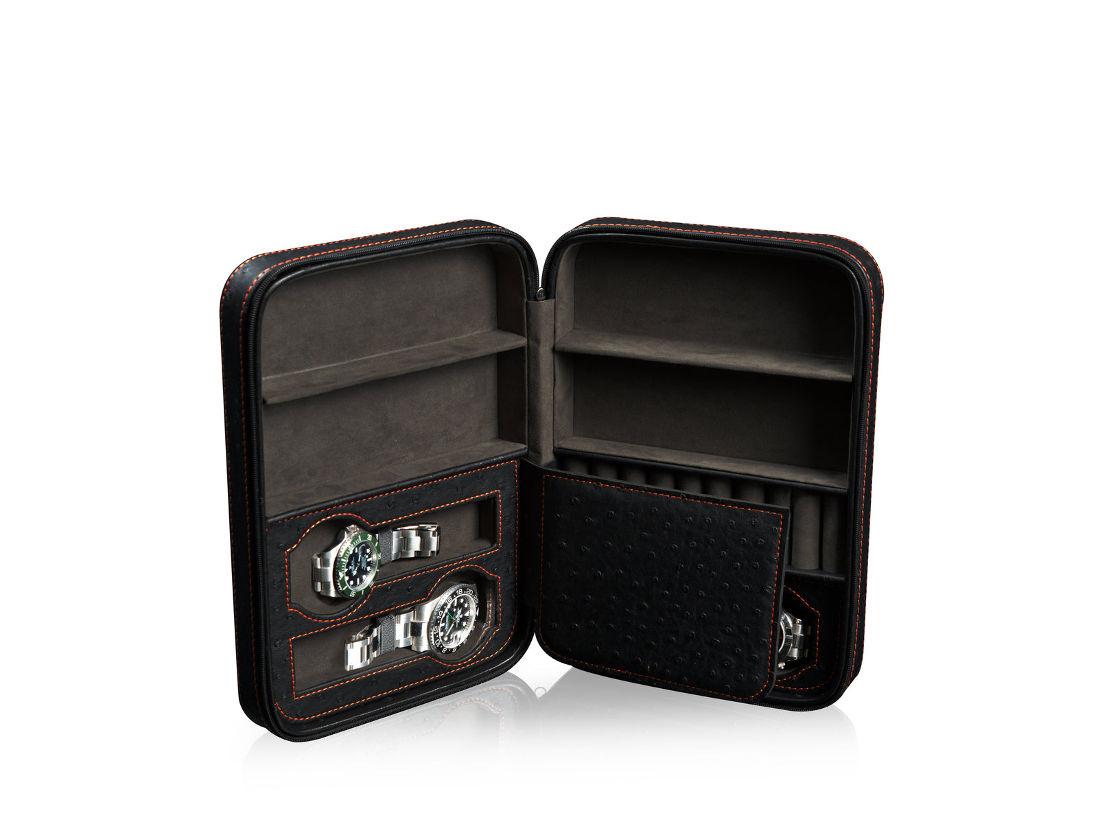 Travel Case Black & Orange