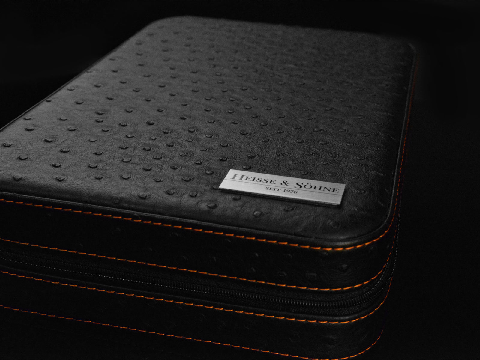 Travel Case Black & Orange