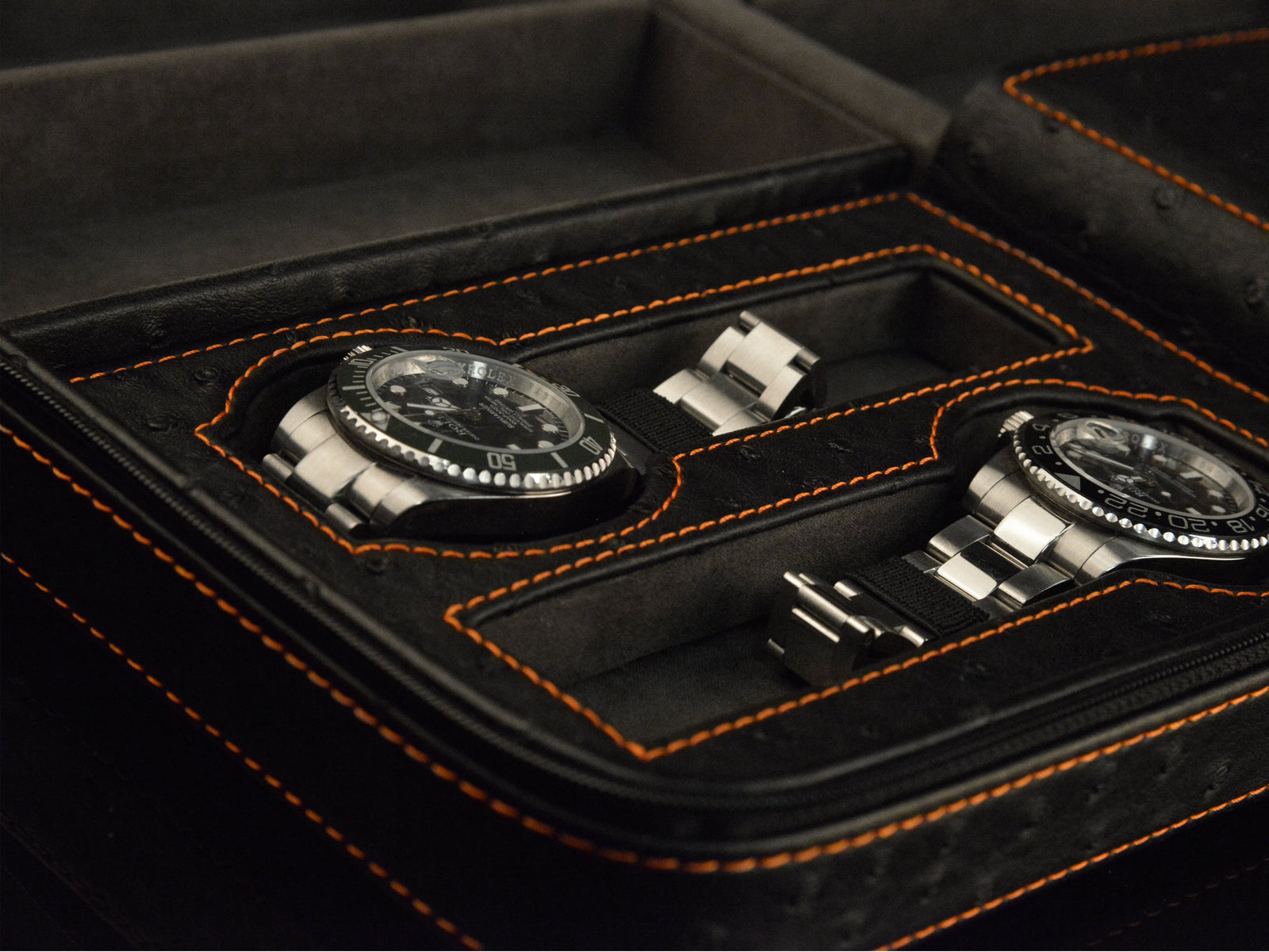 Travel Case Black & Orange