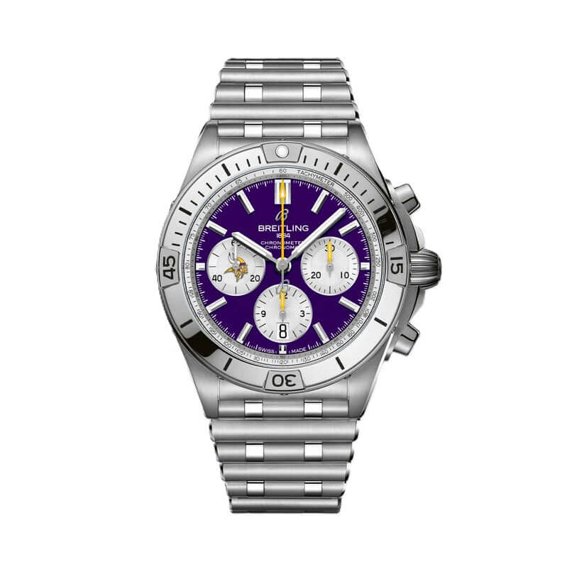 Breitling Super Chronomat B01 Chronograph 42 NFL Minnesota Vikings AB01342B1K4A1