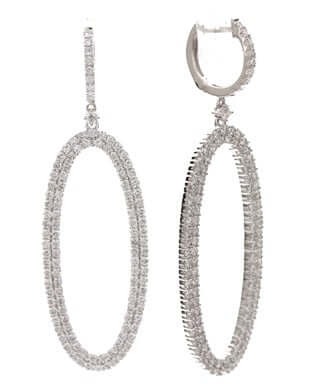 Diamond Earrings 2.75ct AER-16222 Bandiera Jewellers