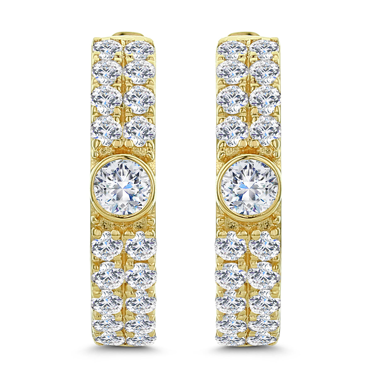 Bandiera Jewellers Diamond Earrings 0.80CT AER-20557-Y