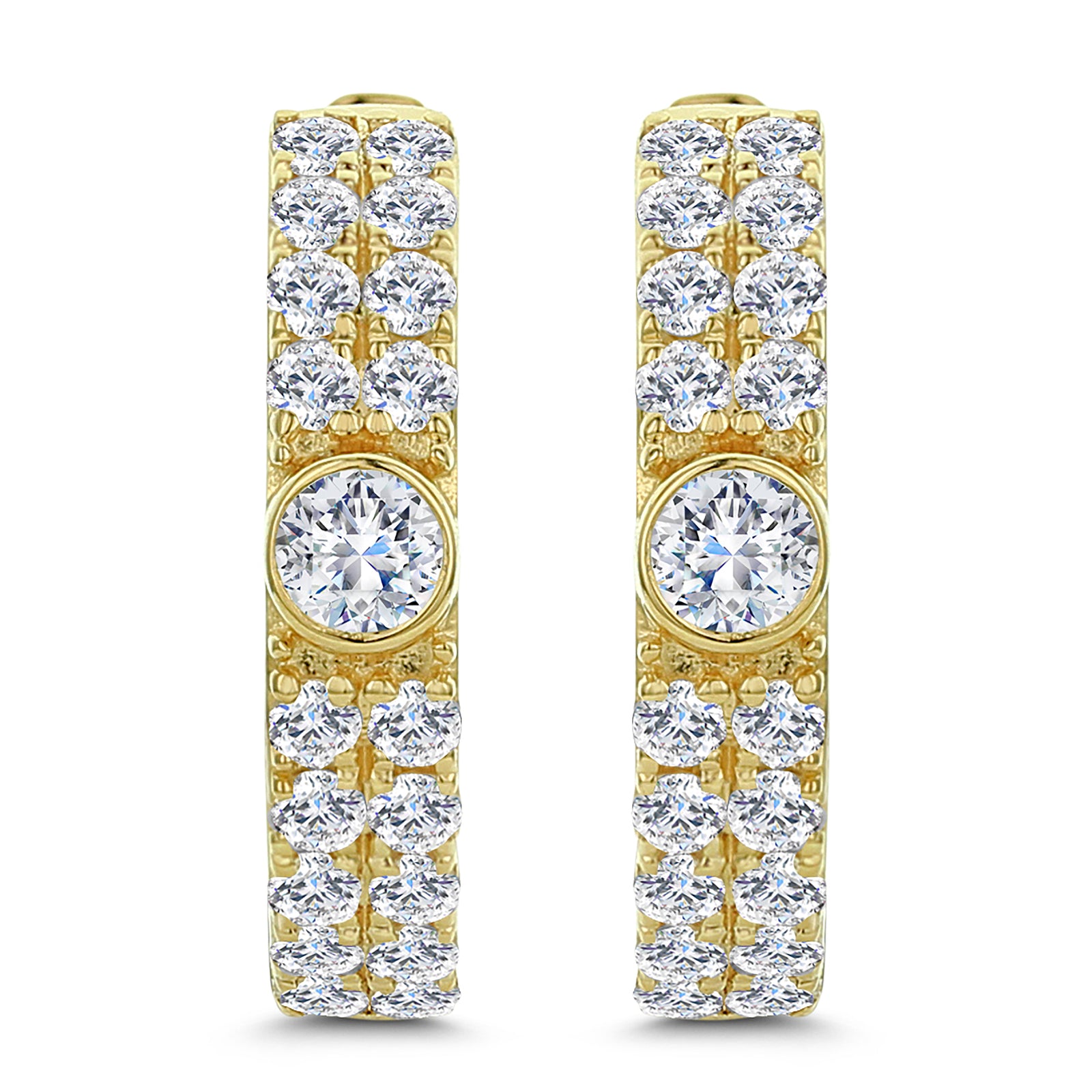 Bandiera Jewellers Diamond Earrings 0.80CT AER-20557-Y