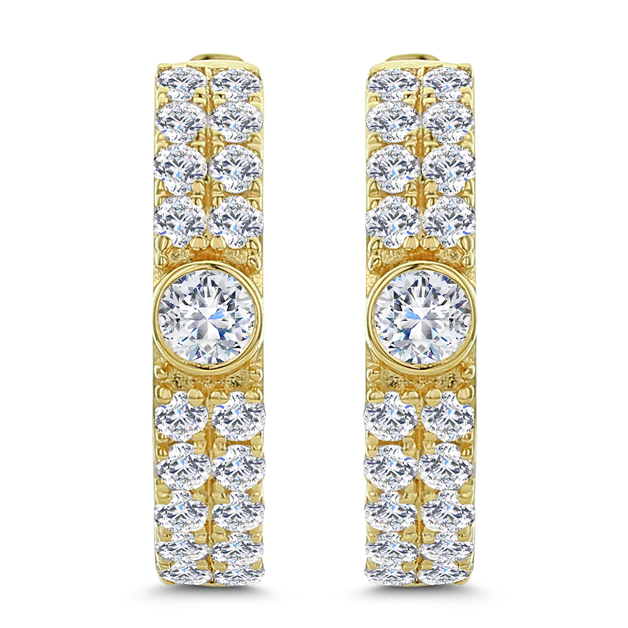 Bandiera Jewellers Diamond Earrings 0.80CT AER-20557-Y