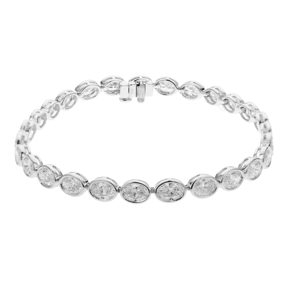 Bandiera Jewellers Diamond Tennis Bracelet 8.05ct ALB-18559-1