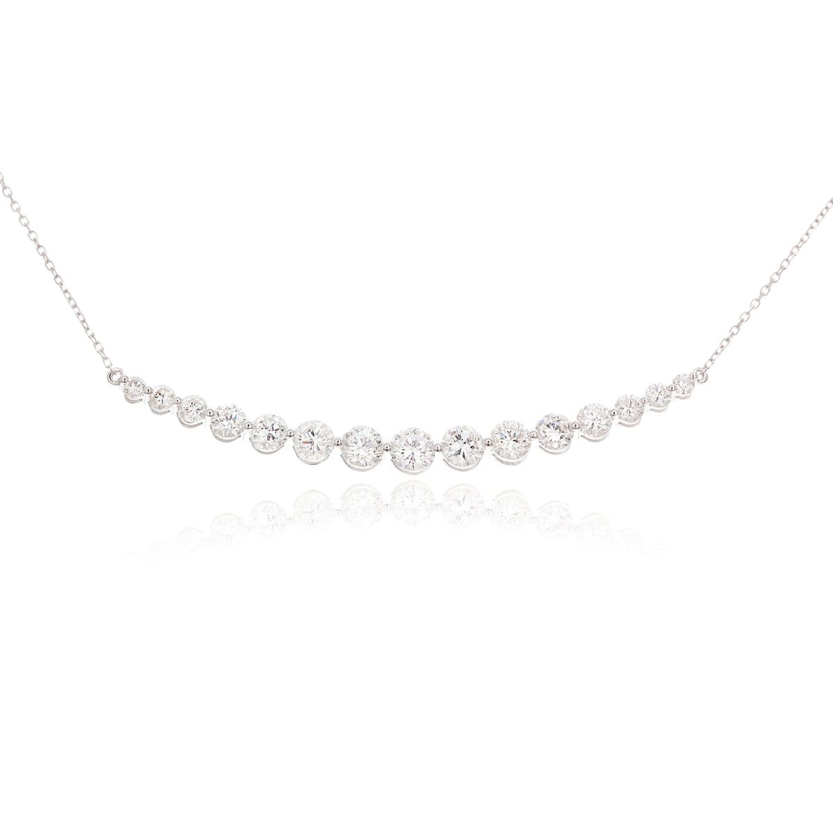 Diamond Necklace 2.03ct ANK-16341 Bandiera Jewellers 