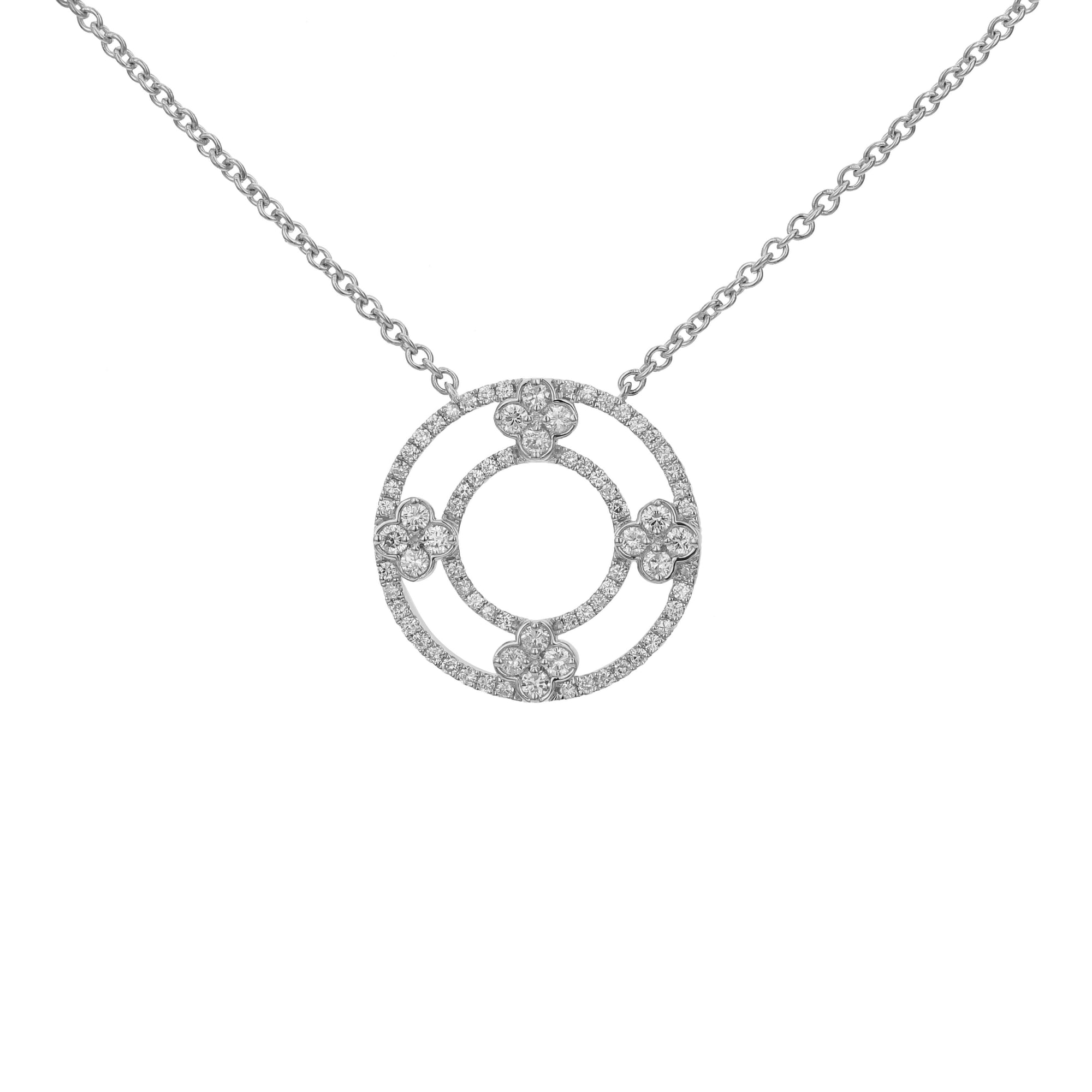 Bandiera Jewellers Diamond Necklace 0.65ct ANK-19284