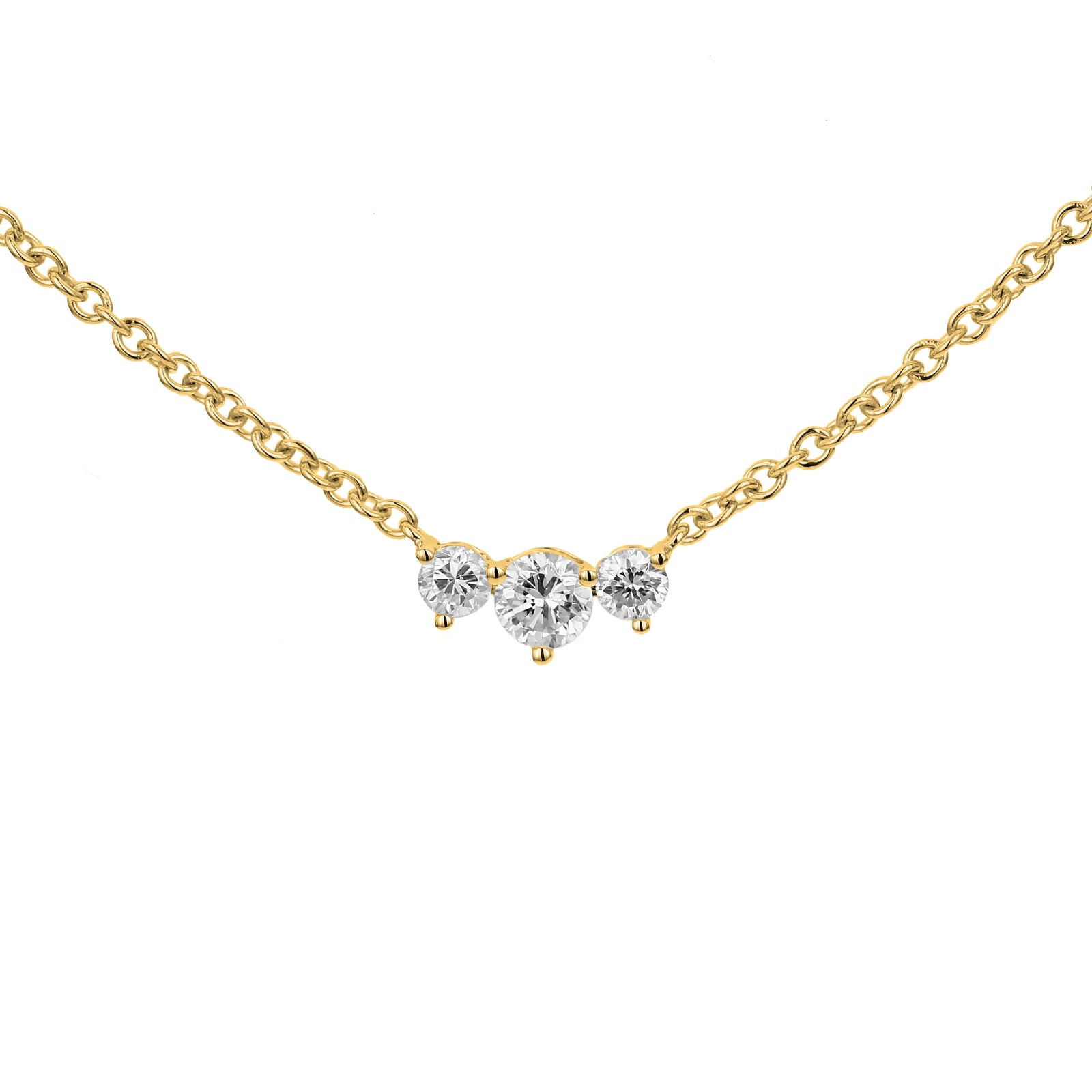 Bandiera Jewellers Diamond Necklace 0.40ct ANK-19676-Y