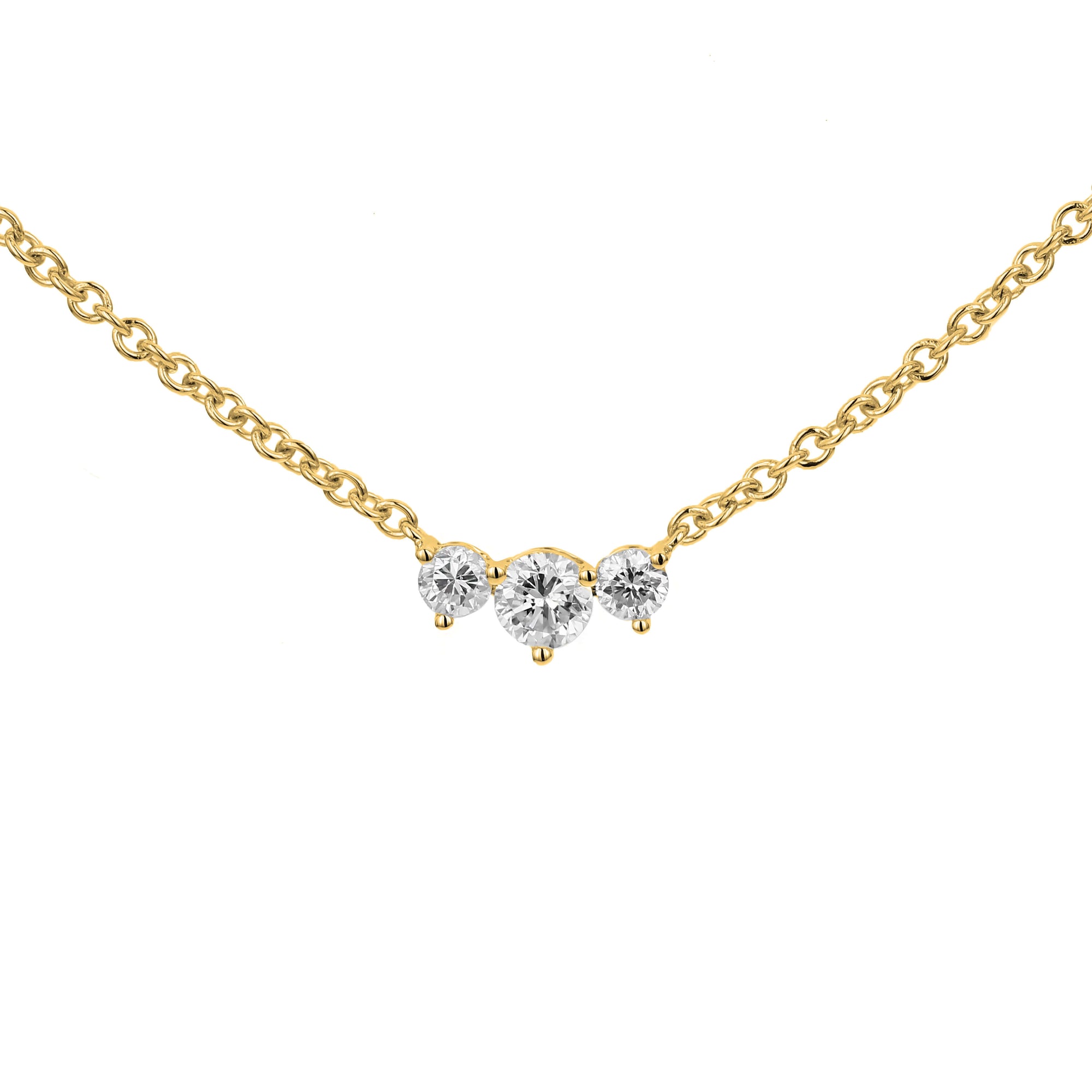 Bandiera Jewellers Diamond Necklace 0.40ct ANK-19676-Y