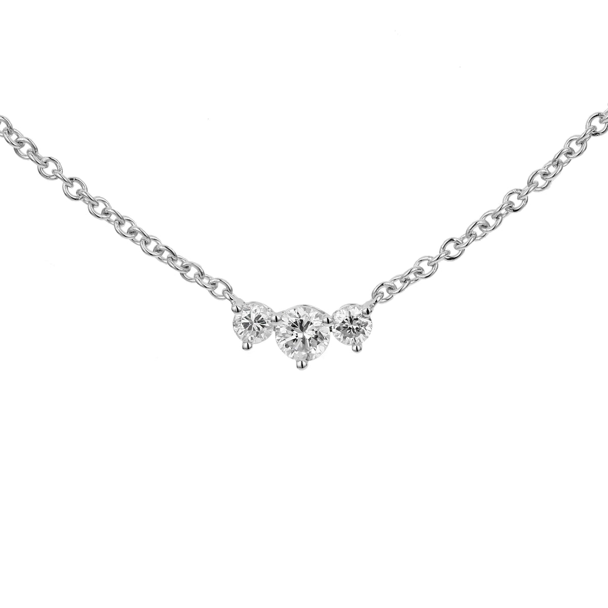 Bandiera Jewellers Diamond Necklace 0.40ct ANK-19676