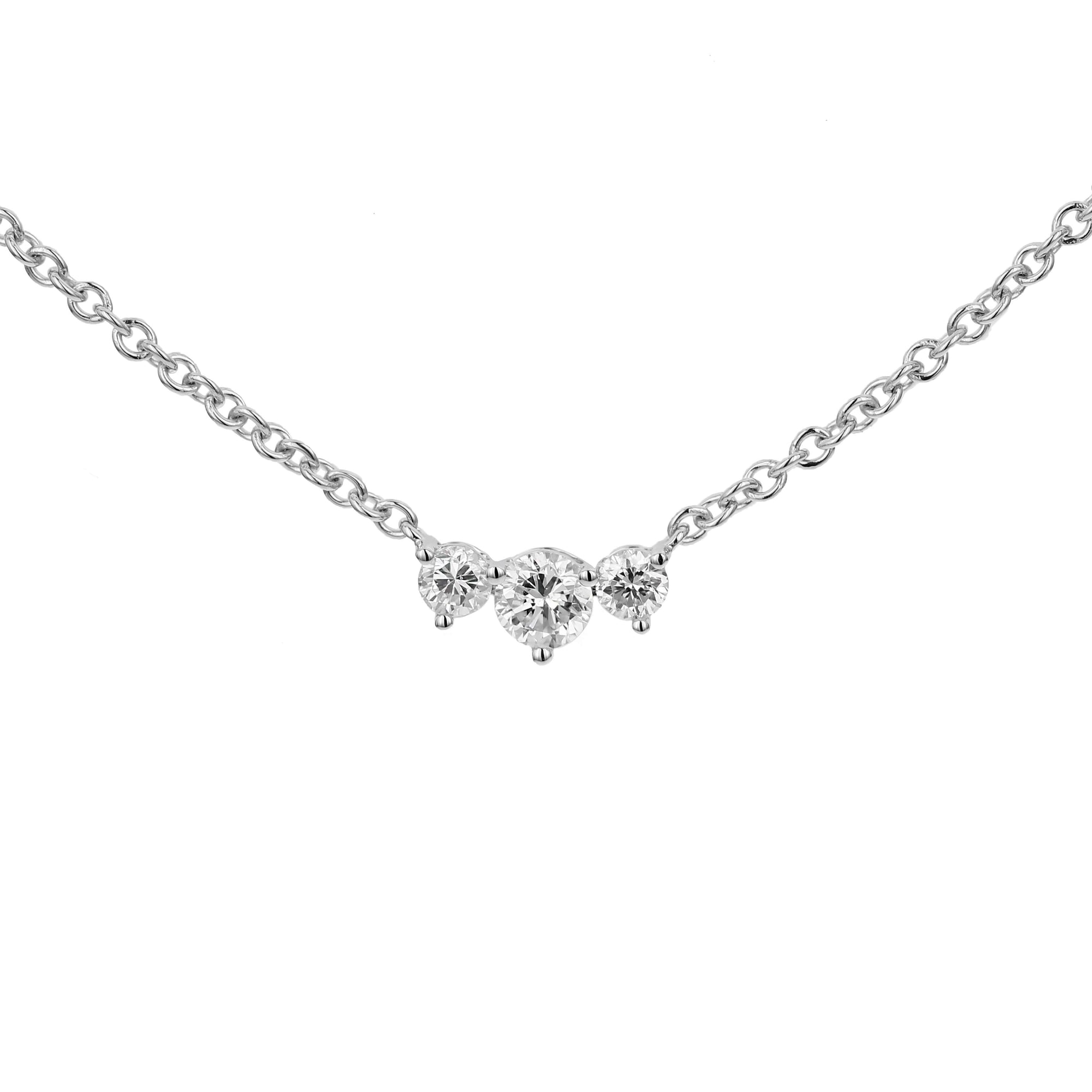 Bandiera Jewellers Diamond Necklace 0.40ct ANK-19676