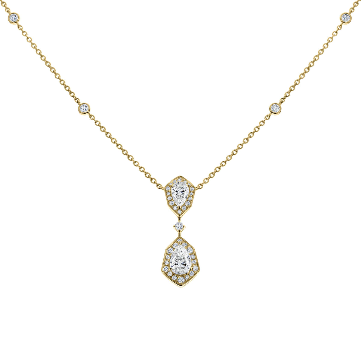 Bandiera Jewellers Diamond Necklace ANK-20069-Y