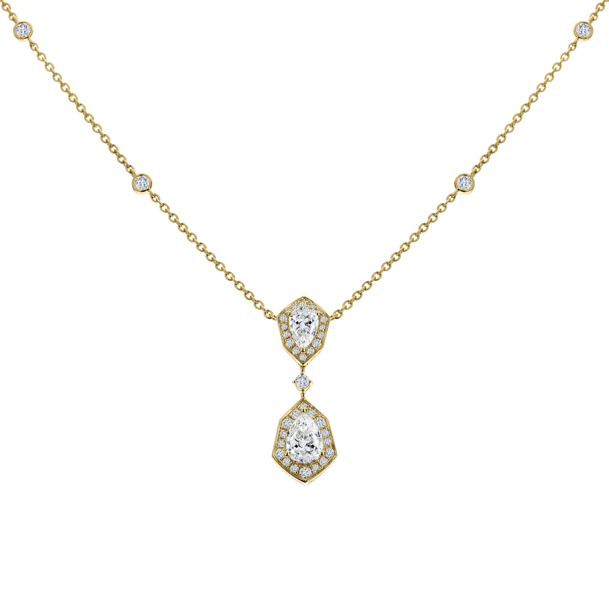 Bandiera Jewellers Diamond Necklace ANK-20069-Y