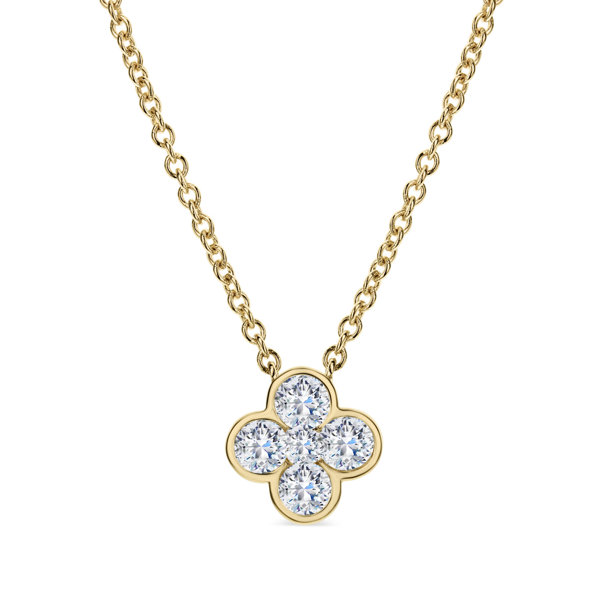 Bandiera Jewellers Diamond Necklace 0.80ct ANK-20443-Y