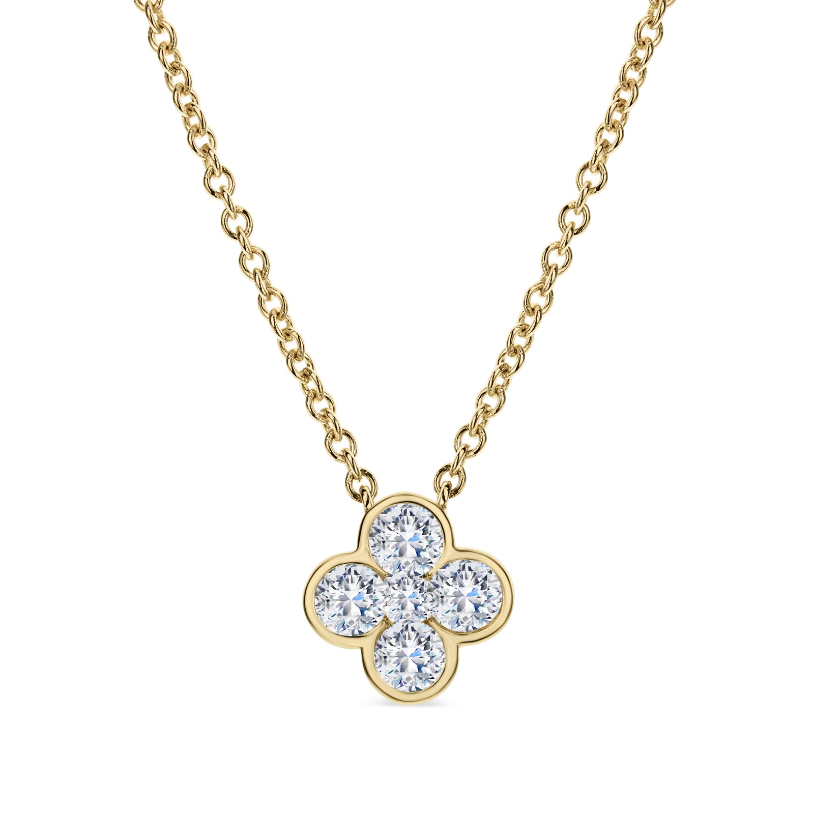 Bandiera Jewellers Diamond Necklace 0.80ct ANK-20443-Y