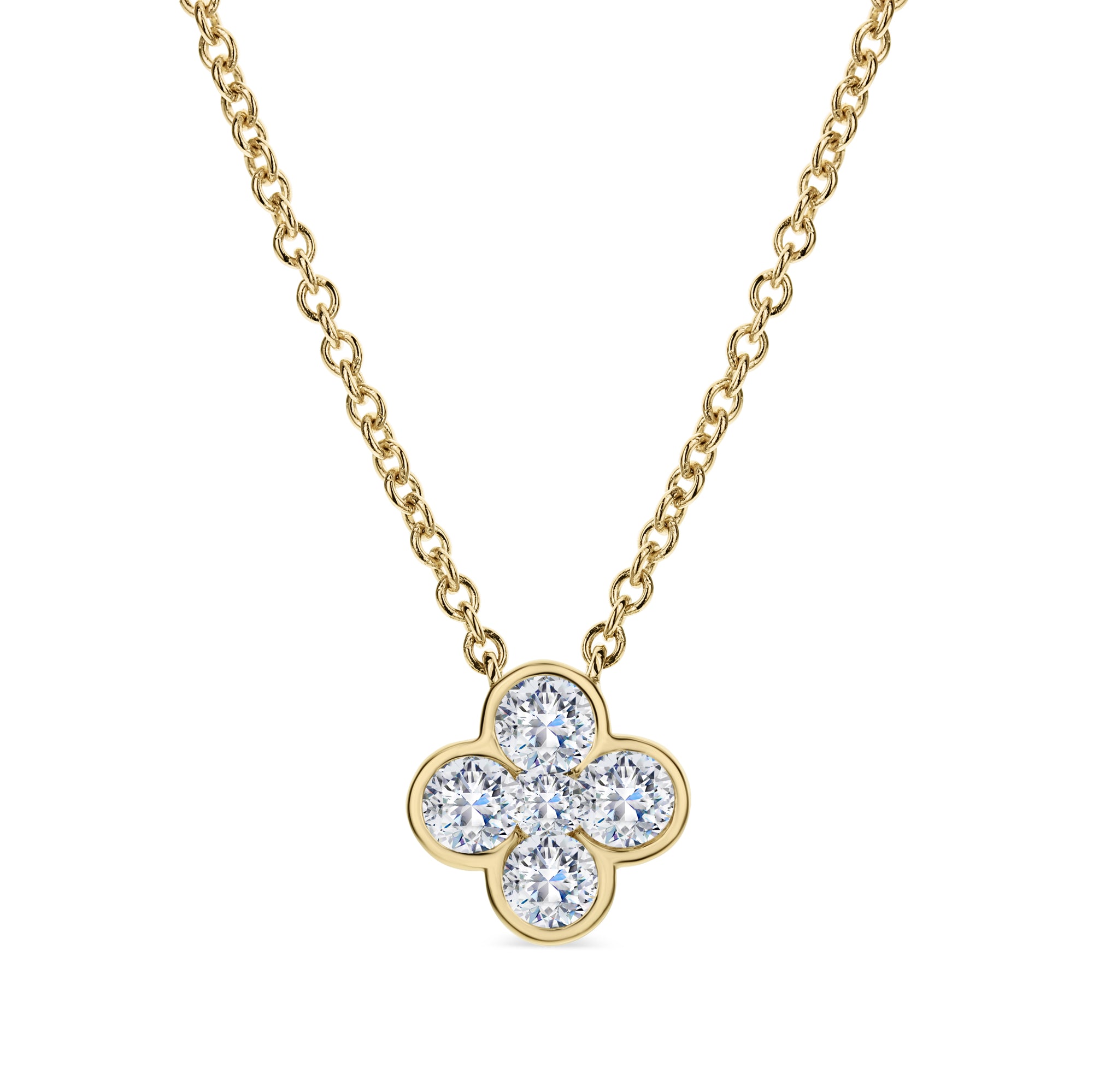 Bandiera Jewellers Diamond Necklace 0.80ct ANK-20443-Y