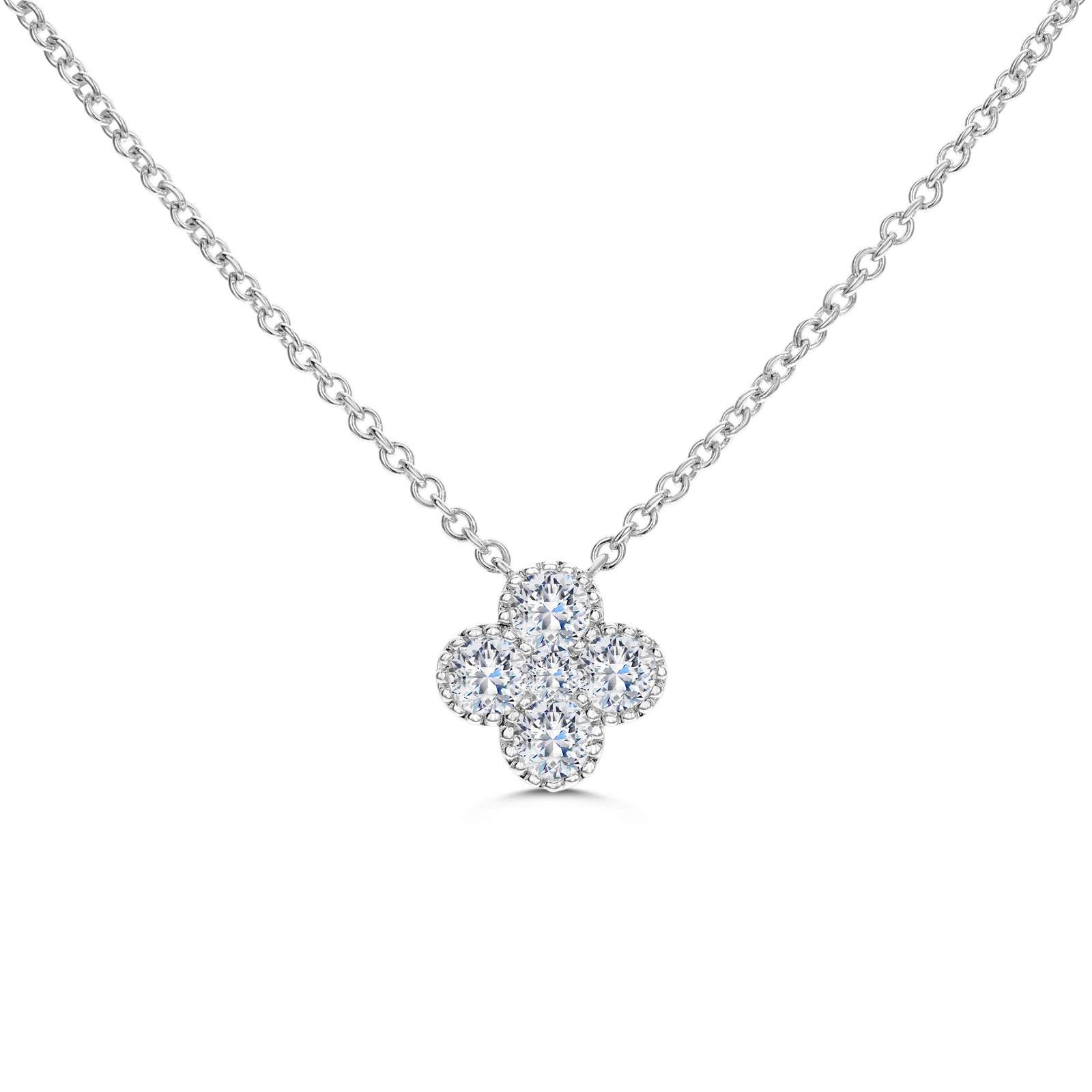 Bandiera Jewellers Diamond Necklace 0.85ct ANK-20445-1-Y