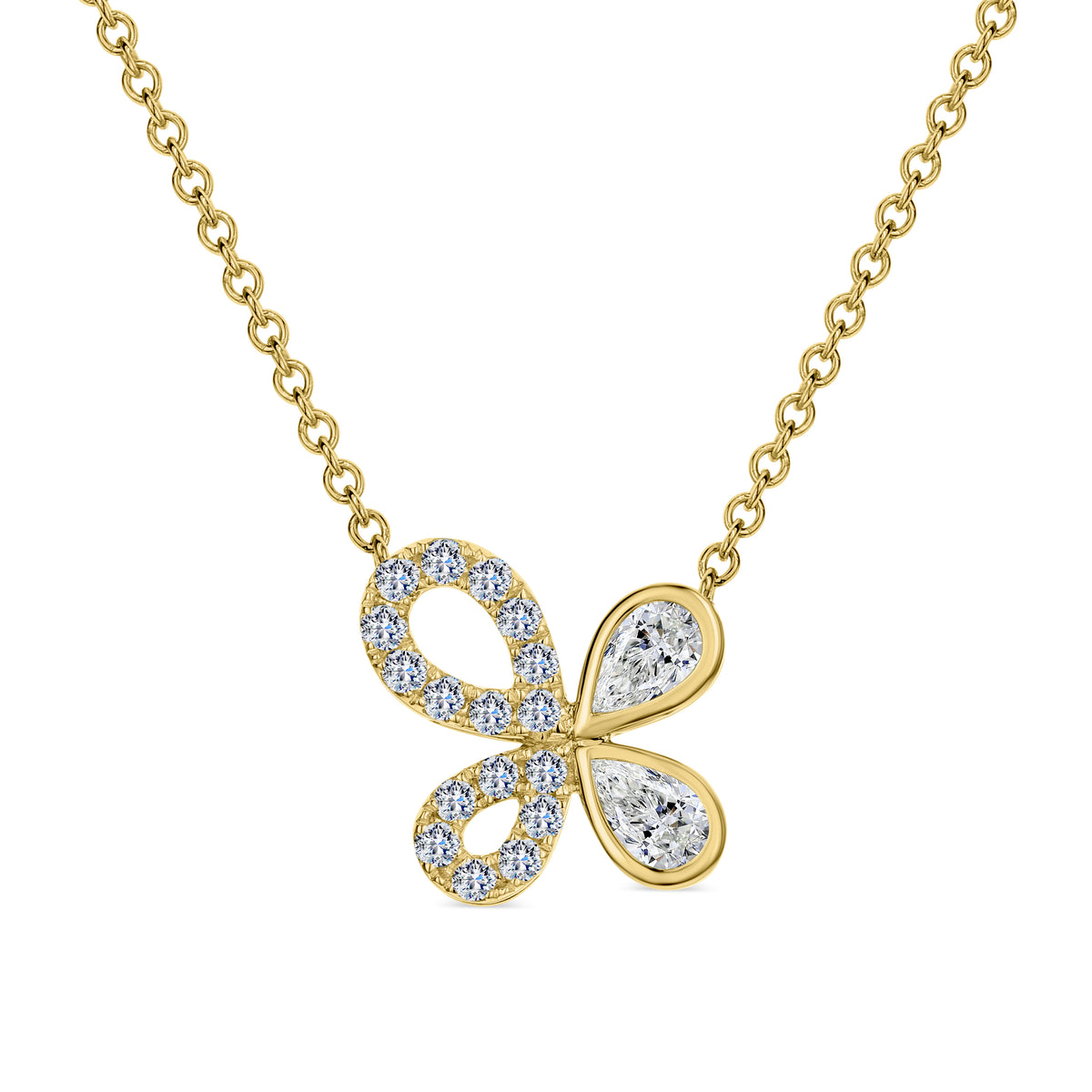 Bandiera Jewellers Diamond Necklace 0.95ct ANK-20466-Y