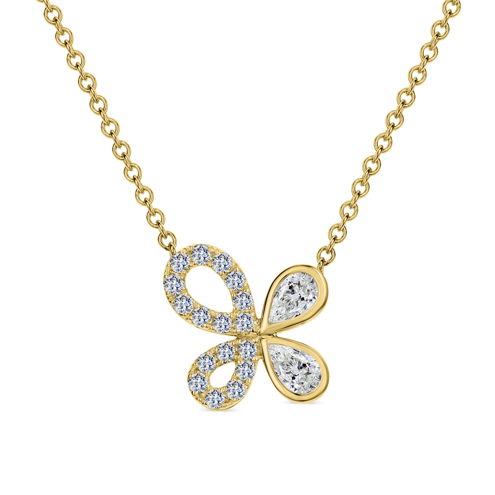 Bandiera Jewellers Diamond Necklace 0.95ct ANK-20466-Y