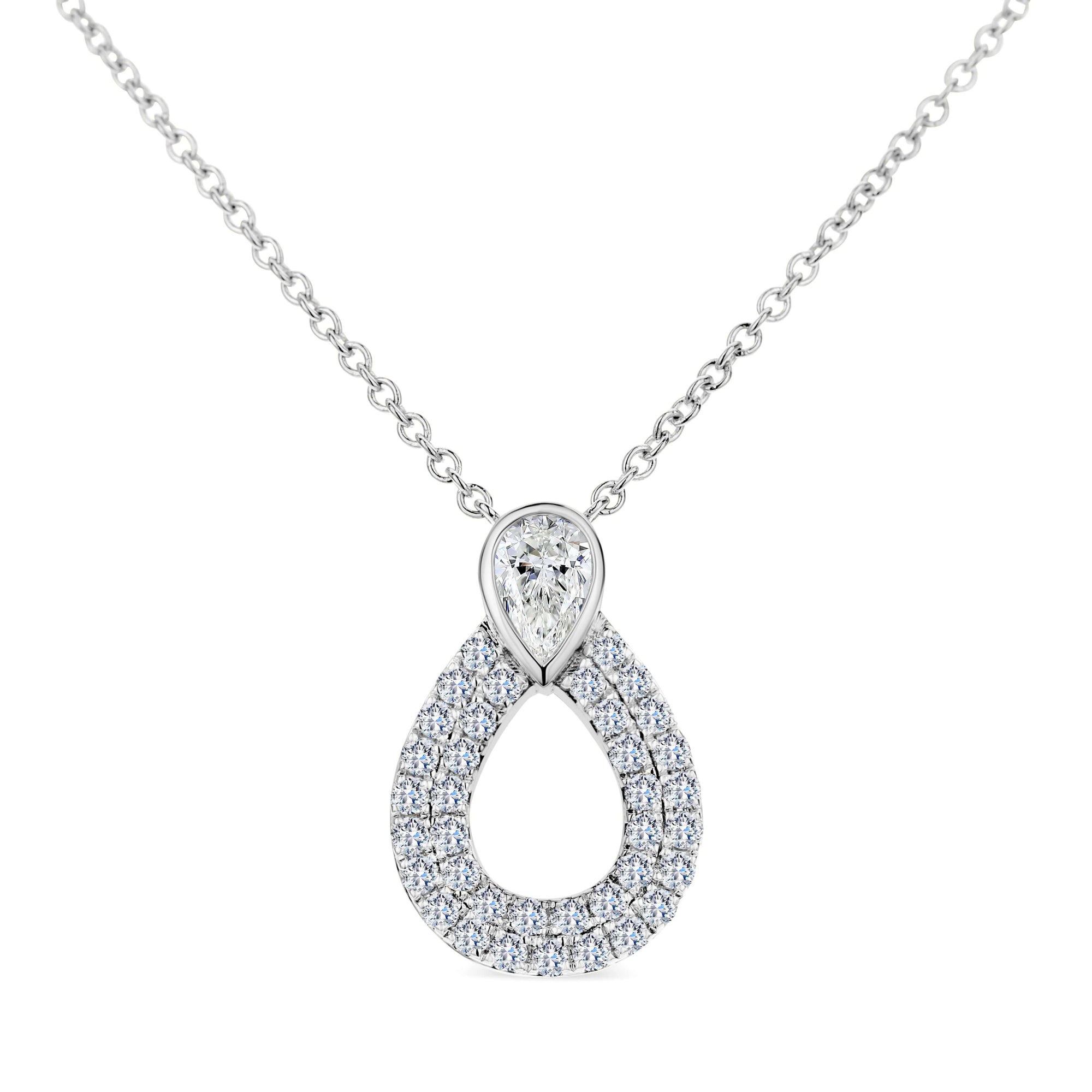 Bandiera Jewellers Diamond Necklace ANK-20473-Y