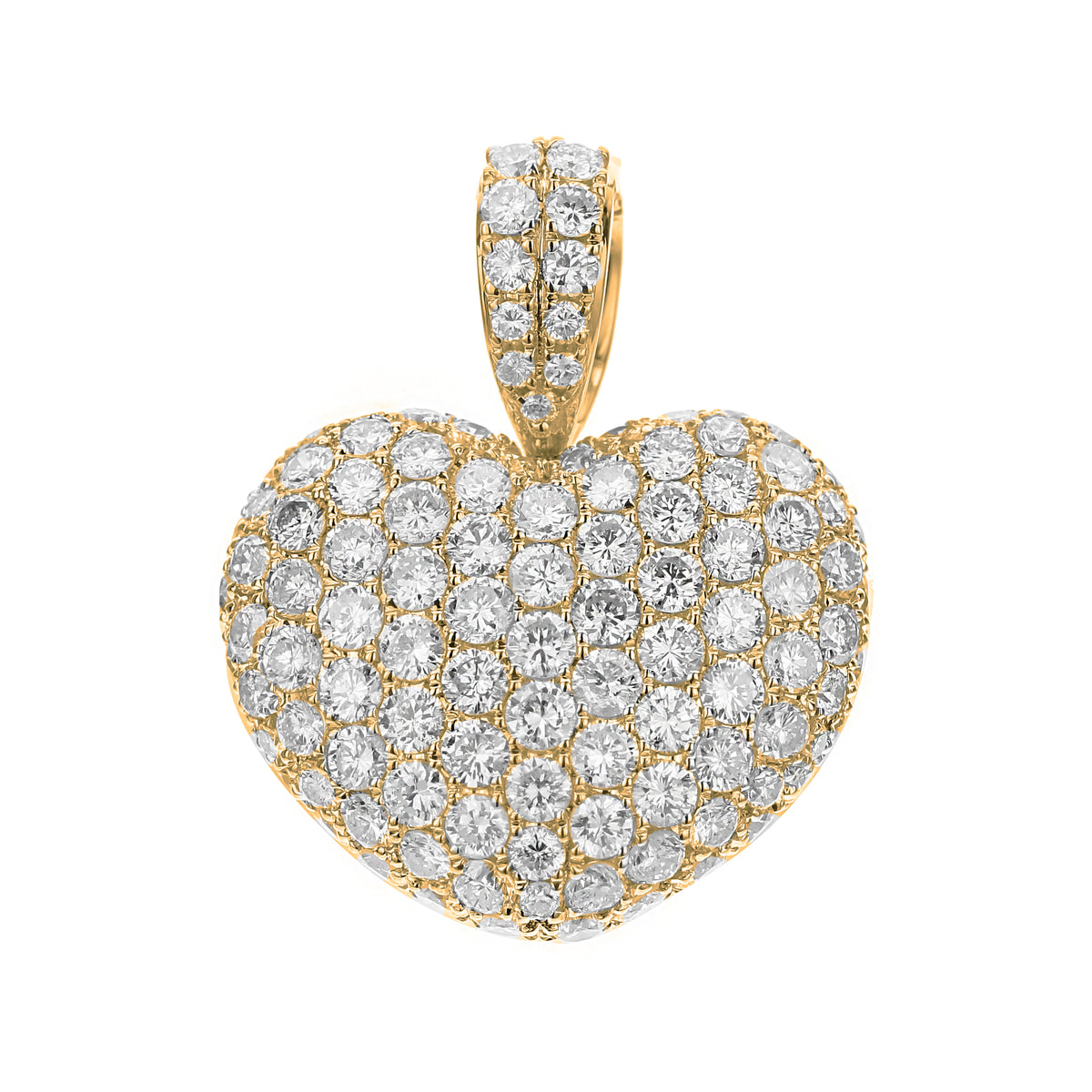 Bandiera Jewellers Diamond Heart Pendant 2.80ct APD-4446-1-Y