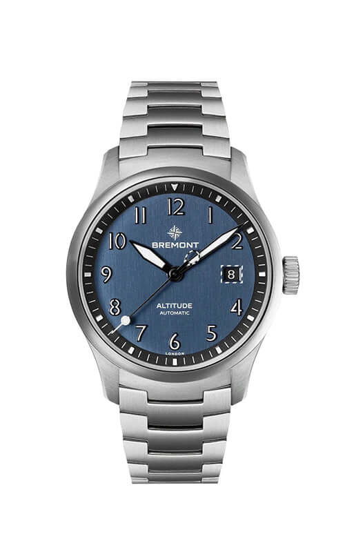 Bremont Altitude 39mm Blue ALT39-DT-SS-BL-B Bandiera Jewellers