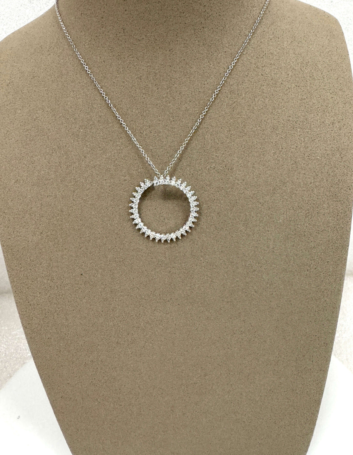 Bandiera Jewellers Diamond Pendant Necklace BJN-00003
