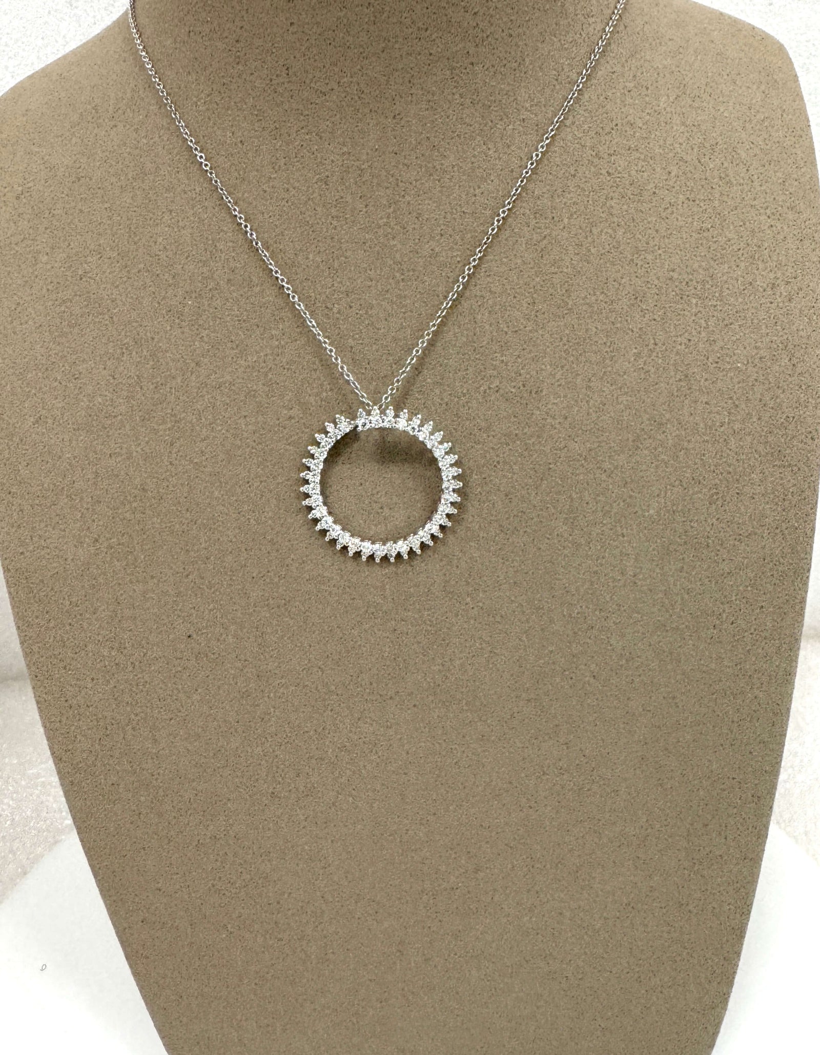 Bandiera Jewellers Diamond Pendant Necklace BJN-00003