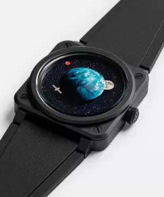 Bell & Ross BR-03 Astro BR03A-EMM-CE/SRB Bandiera Jewellers