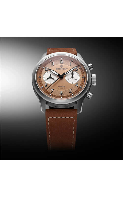 Bremont Altitude Chronograph Pulsograph Valjoux 23 ALT42-CHR-V-TI-SM-L-S Bandiera Jewellers