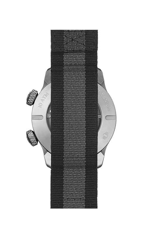 Watch with a black strap on a white background

Bremont Altitude MB Meteor Orange Barrel ALT42-MT-TI-SIOR-N-S Bandiera Jewellers