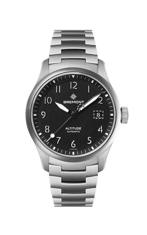 Bremont Altitude 39 Date ALT39-DT-SS-BK-B Bandiera Jewellers