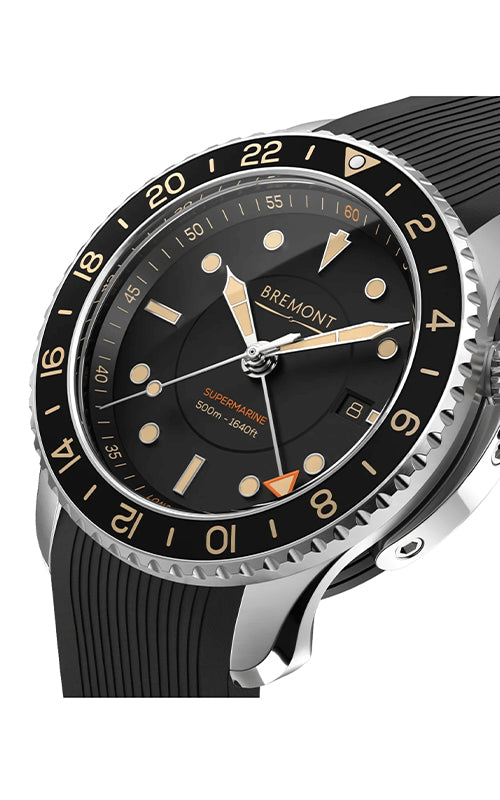 Bremont S502 Supermarine Watch S502-BK-R-S /  Bandiera Jewellers