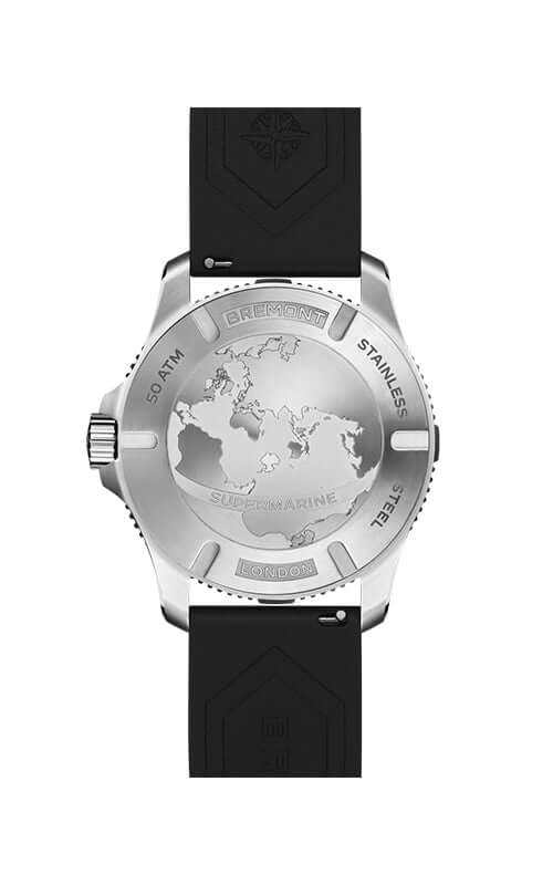 Bremont Supermarine 500M SM43-DT-SS-BK-R-S Bandiera Jewellers
