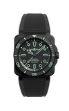 Bell & Ross BR-03 Diver Lum Outline BR03A-D-OL-CE/SRB Bandiera Jewellers