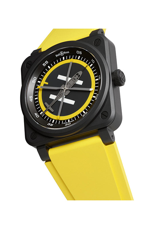 Bell & Ross BR-03 Helipad BR03A-HE-CE/SRB Bandiera Jewellers