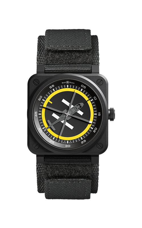 Bell & Ross BR-03 Helipad BR03A-HE-CE/SRB Bandiera Jewellers