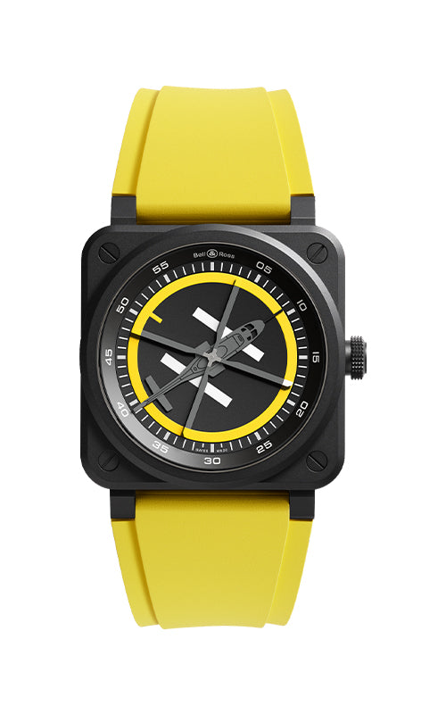 Bell & Ross BR-03 Helipad BR03A-HE-CE/SRB Bandiera Jewellers