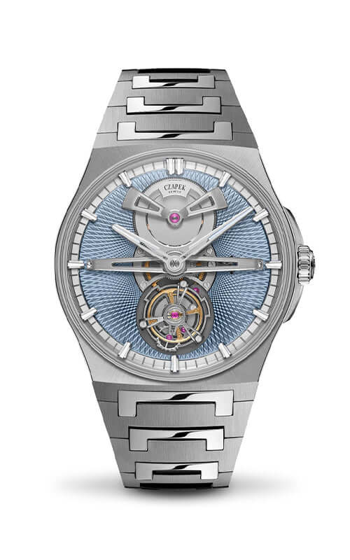 Czapek &amp; Cie Antarctique TOURBILLON - GLACIER BLUE Bandiera Jewellers