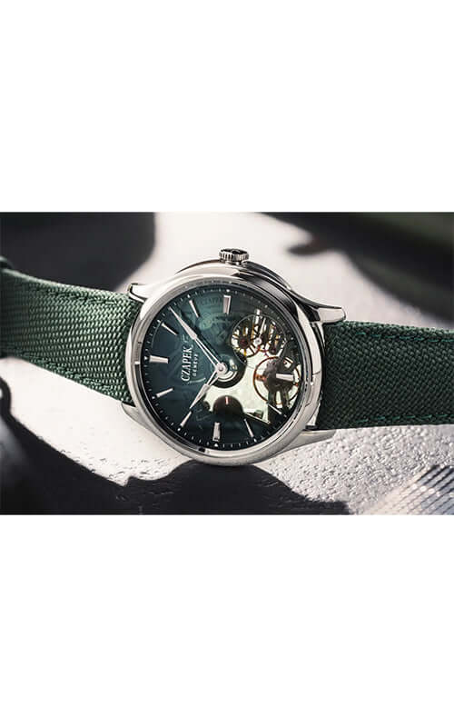 Czapek x Fratello, Promenade Transparencies  "Viridian Green" LTD ED