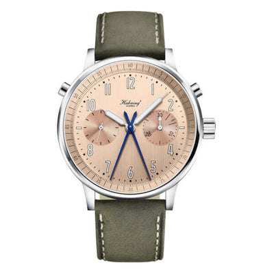 HABRING² Doppel 38 Salmon Sub & Salmon Dial / Bandiera Jewellers
