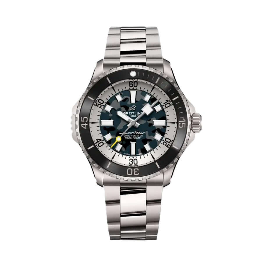 Breitling Superocean Automatic 46 Super Diver E10379351B1E1 Bandiera