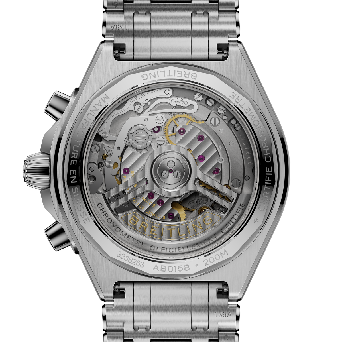 Breitling Chronomat B01 42 AB0158101A1A1 Bandiera Jewellers