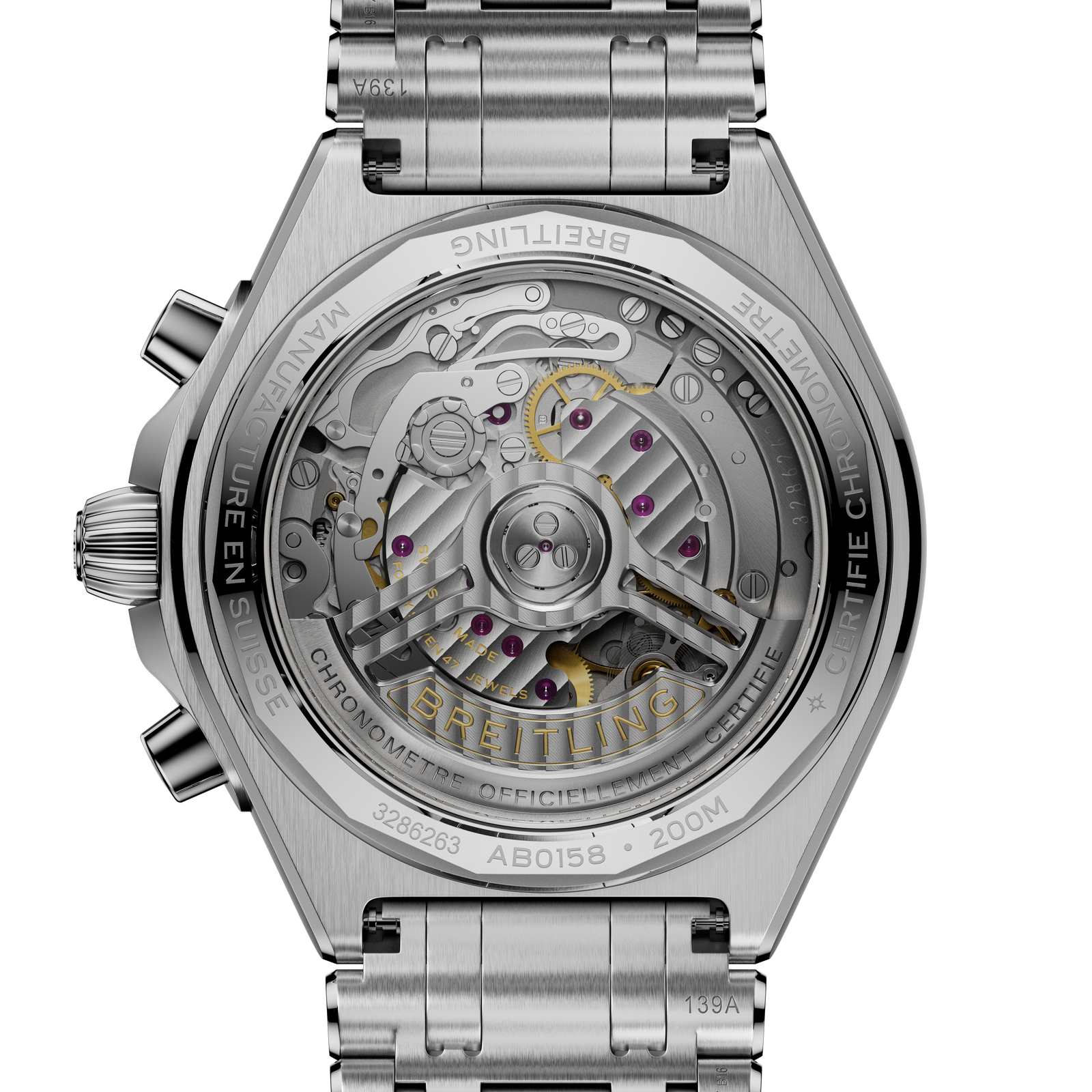 Breitling Chronomat B01 42 AB0158101A1A1 Bandiera Jewellers